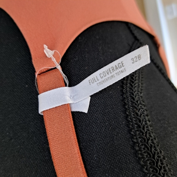 Aerie Real Free Bra 32B Women's Full Coverage Bra Light Brown NWOT - Picture 6 of 9